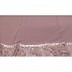 Georgette stole with feathers attached to it Georgette stole with feathers attached to it